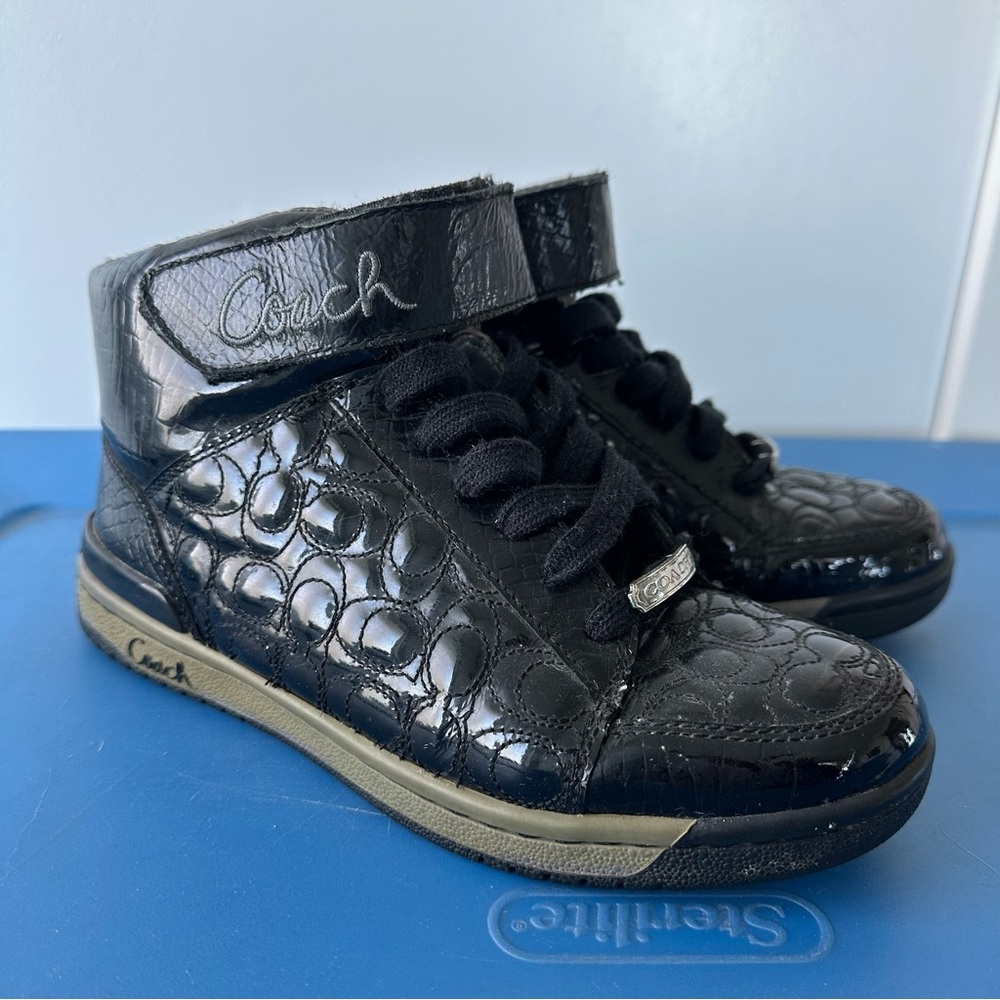Coach high top sneakers
